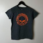 Urban Outfitters Harley Davidson Motorcycles Museum T Shirt Small S Womens Gray Graphic Tee Top Photo 10