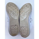 Converse  All Star Junior Leather Sneaker Size 6 Blue Spots on‎ Left Side in Pic. Photo 4