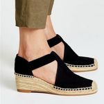 Tory Burch Catalina Wedge Espadrilles Size 7 Minimalist Neutral Photo 0