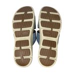 Easy Spirit Womens  Setara Leather Slide Sandals Comfort Denim Blue 7.5 W Photo 11