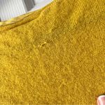 Free People Vintage Light Sweater Dress Mustard Yellow Size Medium Photo 2