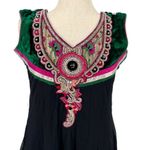 Embroidered Anarkali Suit Green Dress‎ Size M/L Green Size M Photo 6