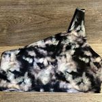 PINK - Victoria's Secret Pink Sport Victoria Secret One-Shoulder Tie-Dye Padded Athletic Sports Bra Photo 0