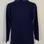 Folia Women’s Navy Faux Layer Collared Knit Blouse Size 1 Clueless Preppy Vibes Photo 6
