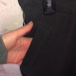 PINK - Victoria's Secret PINK VICTORIA’S SECRET black and white sweatpants track pants joggers small​ Photo 1