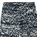 Nike  Black Gray White Mottled Print Camouflage Soft Pull On Leggings size M Photo 2