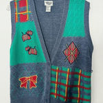 Vintage Napa Valley sweater vest size small Blue Photo 0