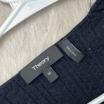 Theory Wool Duster cable-knit long cardigan womens Navy Blue (medium) minimalist Photo 1