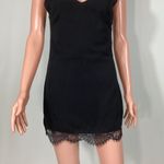 superdown Gigi Lace Hem Dress Black XS Photo 8