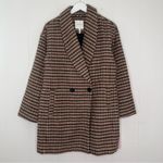Avec Les Filles Plaid Shawl Collar Coat NWT Size Medium Photo 3