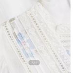 Love Shack Fancy Sanra Floral Lace Pintuck Blouse By  Photo 3