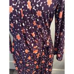 Donna Morgan Size 10 Wrap Dress Faux Geo Print Stretch Photo 4