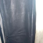 J. Brand XS Women's Black Leather Sleeveless Jacket Photo 11