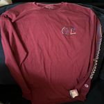 Champion Men’s  Long Sleeve Shirt burgundy  Photo 1