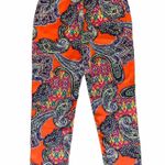 Ralph Lauren  Paisley Print Cropped Pants Size 2 Photo 1