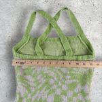 For Love & Lemons  Simone Mini Dress Green Arcrylic Knit Sz S NWT‎ Photo 7