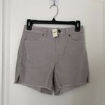 Aerie  Womens Shorts XS Gray Corduroy Hi Rise 5 Style‎ Pocket Pull On NWT Photo 1