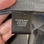 Lafayette 148  Size 2 Trouser Pants Virgin Wool Stretch New York Mid Rise Gray Photo 7