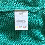 RD Style Boxy Modern Medium-Weave Sweater Wide Long Sleeves Aqua Green NWT Small Photo 9