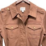 Market & Spruce  Bambi Belted Cargo Utility Jacket Mauve Outdoor Casual Size S Photo 6