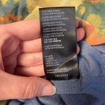 Urban Outfitters Tasmin Mesh Rouched Cropped Cami Size XS Blue Floral Photo 8