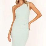 Petal and Pup Nadene Mint Green One Shoulder Midi Dress 10 Photo 4