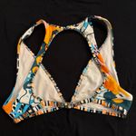 Eidon Like New  Womens Rooney Fixed Triangle Bikini Top with Keyhole Back Photo 3