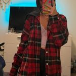 Black and Red Flannel Size M Photo 3
