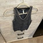 Zenana Outfitters Seamless Ribbed Cropped Racerback Tank Top L/XL Photo 1