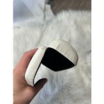 Dolce & Gabbana White Dolce Gabbana D&G Leather Hardshell Eyeglass Case 6.5" X 3 X 1.5" Photo 3