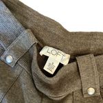 Loft Ann Taylor  tan gaucho pants Photo 4