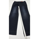 Elle  Wide Leg Jeans Women 2 Tall Low Rise Flare Stretch Blue Denim Pant *No belt Photo 8