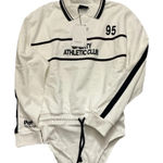 ZARA  White Sporty Athletic Club women’s Top Sz M Photo 0