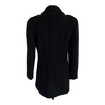 Calvin Klein Vintage 80s  Double Breasted Union Label Black Peacoat Size 8 Photo 2