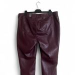 Torrid Pants Sz 20S Perfect Skinny High Rise Faux Leather Holidays Special Event Photo 5