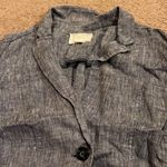 Caslon  petite small denim blazer Photo 5