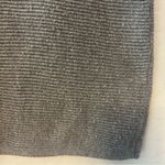 Ella Moss charcoal gray v-neck ribbed pullover sweater size large Photo 3