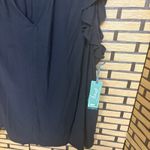 Terra & Sky  Black Blouse Size 4X Photo 3