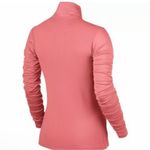 Nike Dry-Fit 1/2 zip Coral pullover Size S Photo 2