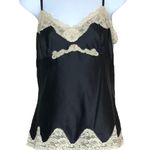 EXPRESS  Design Studio Black Silk Tank Top Cami Photo 0