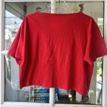 Vintage Coca Cola Distressed Women's Crop Top Raw Edge Size L Blue Size L Photo 1