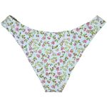 J.Crew J.‎ Crew Curved-waist cheeky bikini bottom in cloud meadow floral L NWT Photo 1