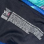 Victoria's Secret  sport vsx knockout crop capri cropped Blue Pink Leggings Photo 3