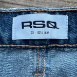 RSQ  Women's Blue Straight Leg High Waist 90s Jeans Size 23 100% Cotton NWT Photo 5