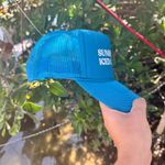 Grove Surf & Cafe Trucker Hat Blue Photo 2