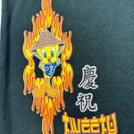 Looney Tunes Vintage y2k  tweety bird black shirt top size Large Photo 1