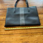 Vince Camuto  Luck Black Pebbled Vegan Leather Tote Photo 3