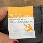 Second Yoga Jeans Gray High Rise Ankle Size 31 Photo 9