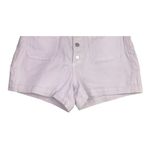 J.Crew Garment Dyed Cotton Japanese High Rise Denim Jean Shorts 30 Lavander Photo 2