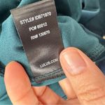 Lulus  Emerald Green Mermaid Maxi Dress Womens S Sleeveless Formal Bridesmaid Photo 7